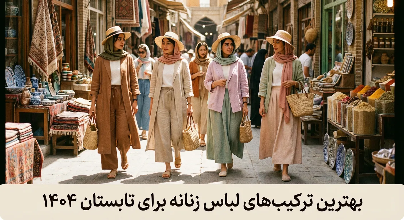 بهترین ترکیب‌های لباس زنانه برای تابستان 1404